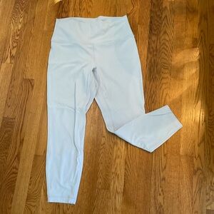 Lululemon- Light Blue High-Waisted Leggings. Size 12